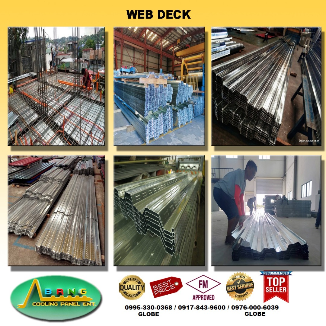 WEB STEEL DECK, Commercial & Industrial, Construction & Building ...