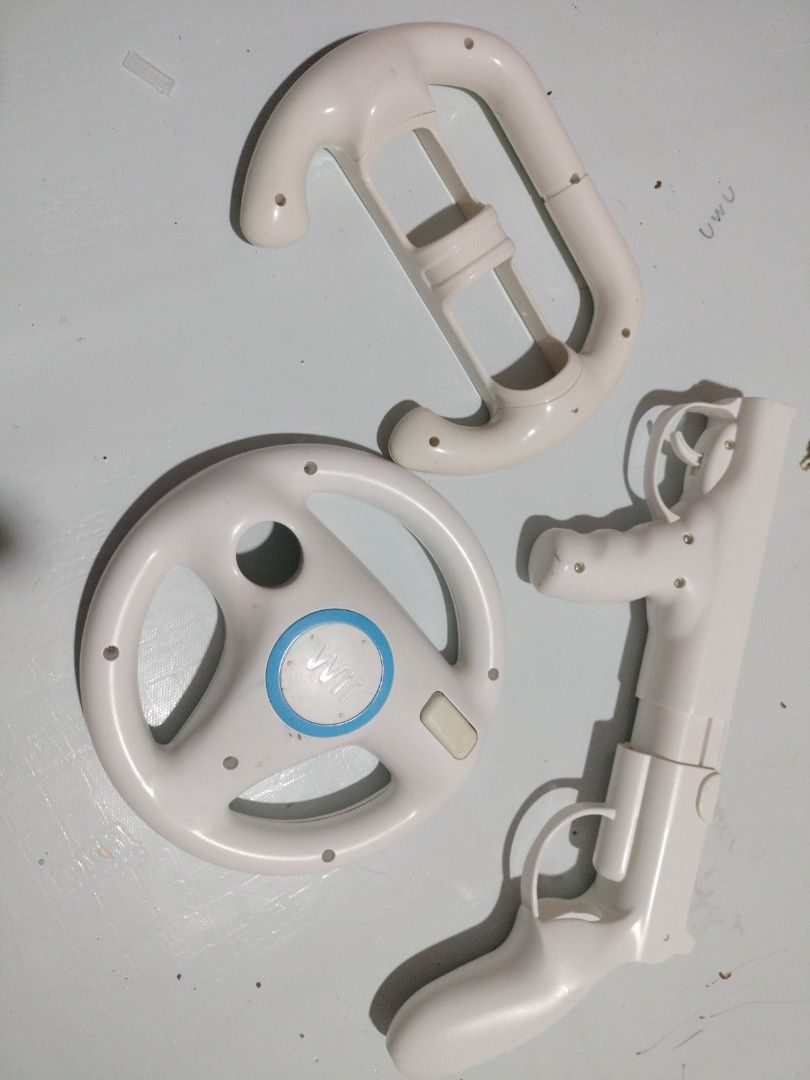 Wii Accs/Controllers (Category: Controllers) located in Quezon. Submitted by anything_preloved_preloved (Listing ID 1274659417, Image 1). Description: Selling as a SET..