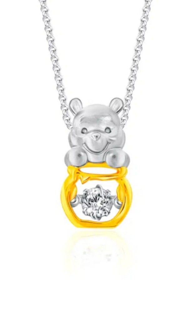 Winnie the shop pooh diamond necklace