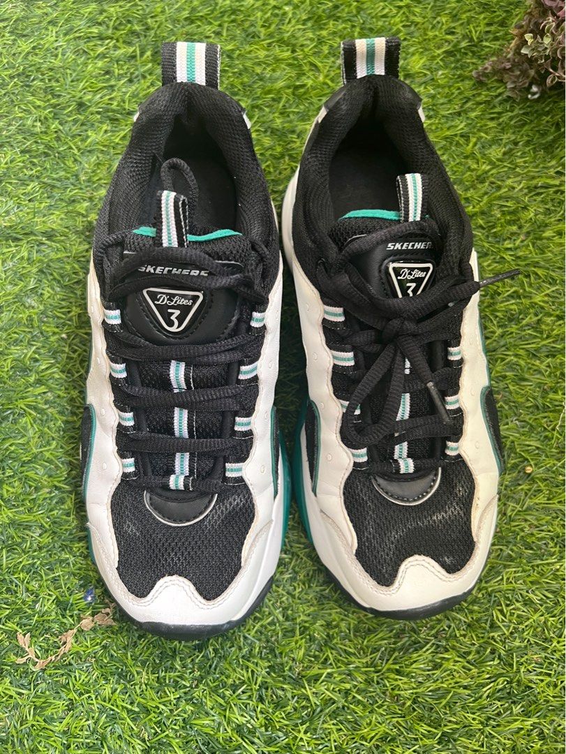 Skechers d'lites 3 womens green online