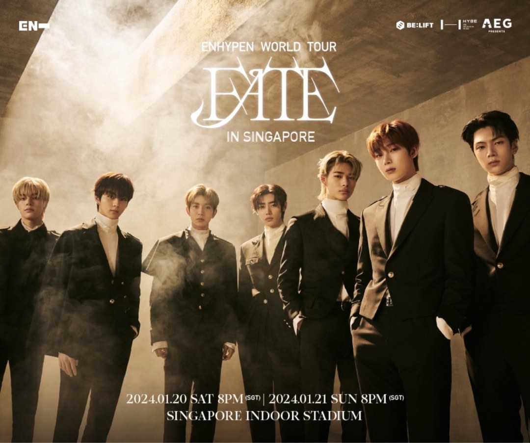 [WTB] Enhypen Sitting Tickets, Announcements on Carousell