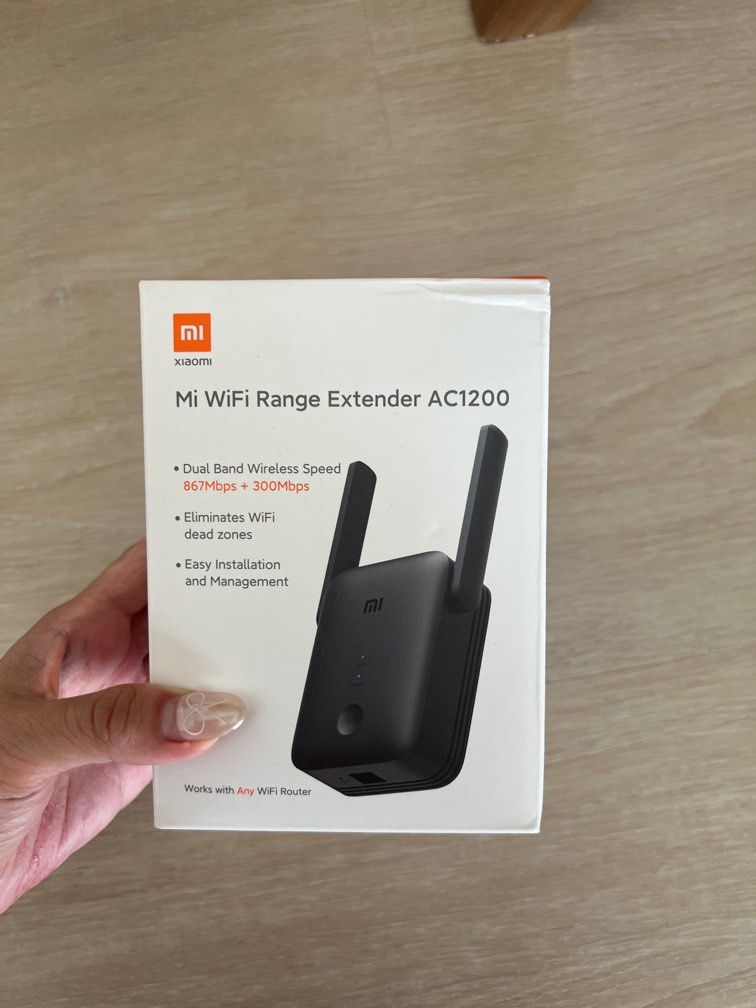 Xiaomi Wifi Range Extender AC1200, Computers & Tech, Parts & Accessories,  Networking on Carousell