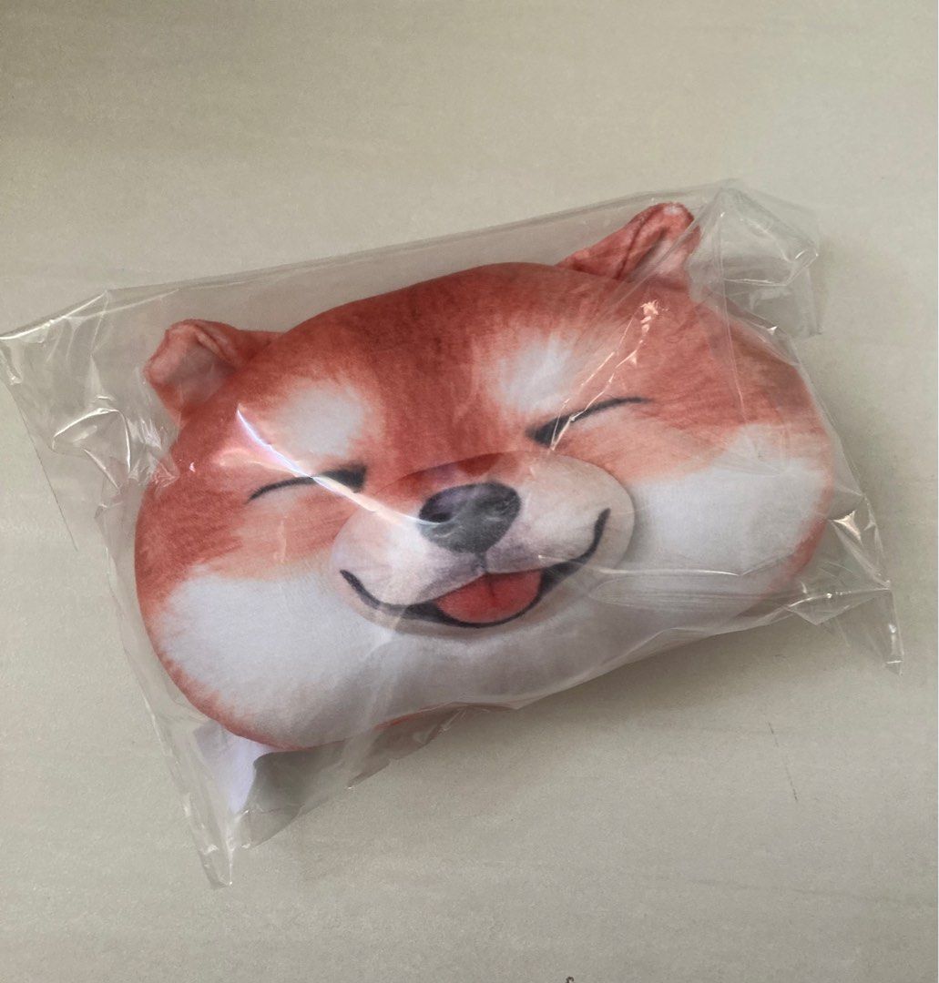 現貨❗️YOU+MORE! 柴犬臉頰Q彈收納包🐶 聖誕禮物之選🎄🎁, 女裝, 手袋及銀包, 多用途袋- Carousell