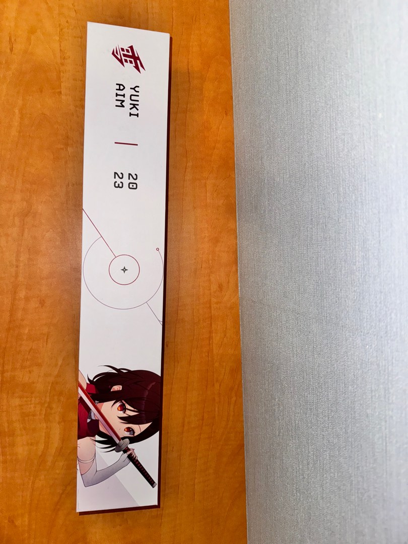 Yuki Aim - 2023 Drop 1 - Katana Large Mousepad Limited (White