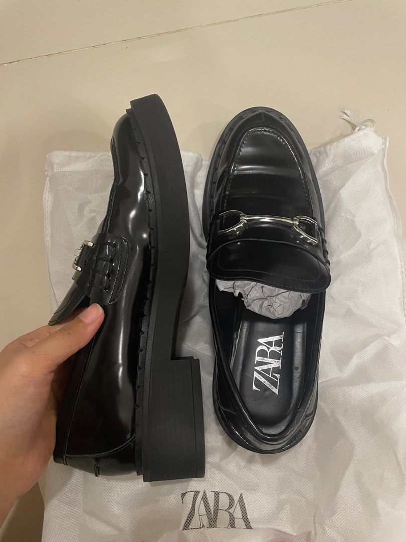 Zara store loafers women