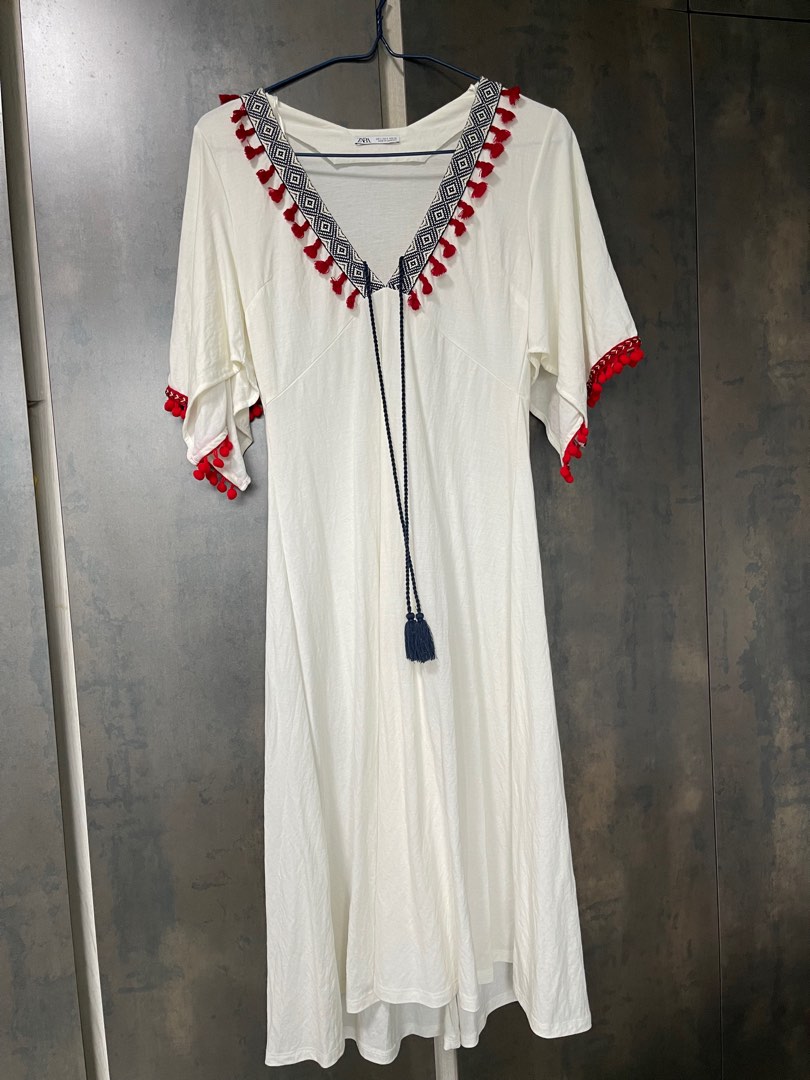 Zara tribal hot sale dress