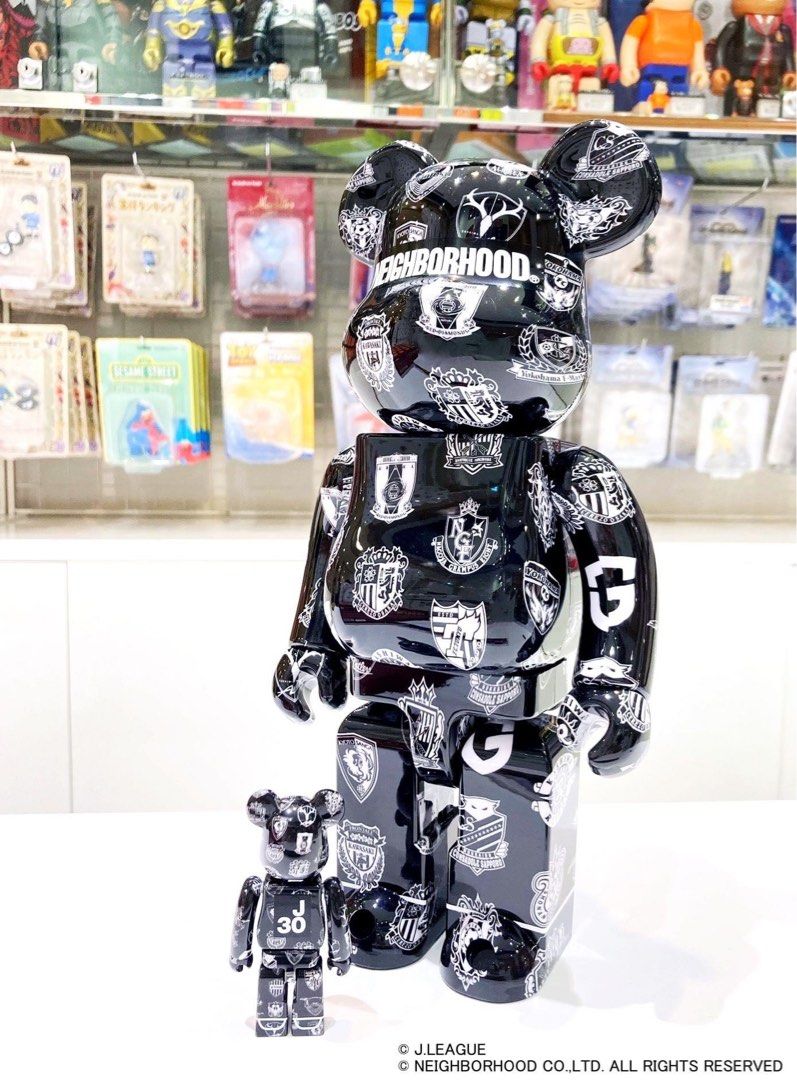 BE@RBRICK NEIGHBORHOOD(R) × J.LEAGUE BE@RBRICK NEIGHBORHOOD(R) × J.LEAGUE BE@RBRICK NEIGHBORHOOD(R) × J