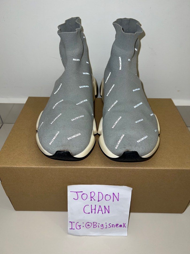 Grey clearance reflective balenciaga