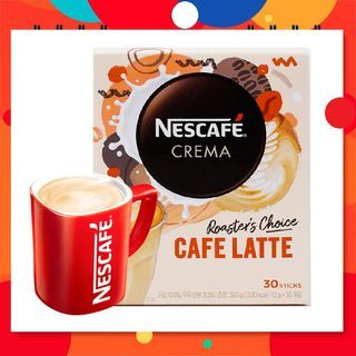 [10 sticks] Nescafe Crema Roaster's Choice Cafe Latte Sticks 12g Instant Coffee