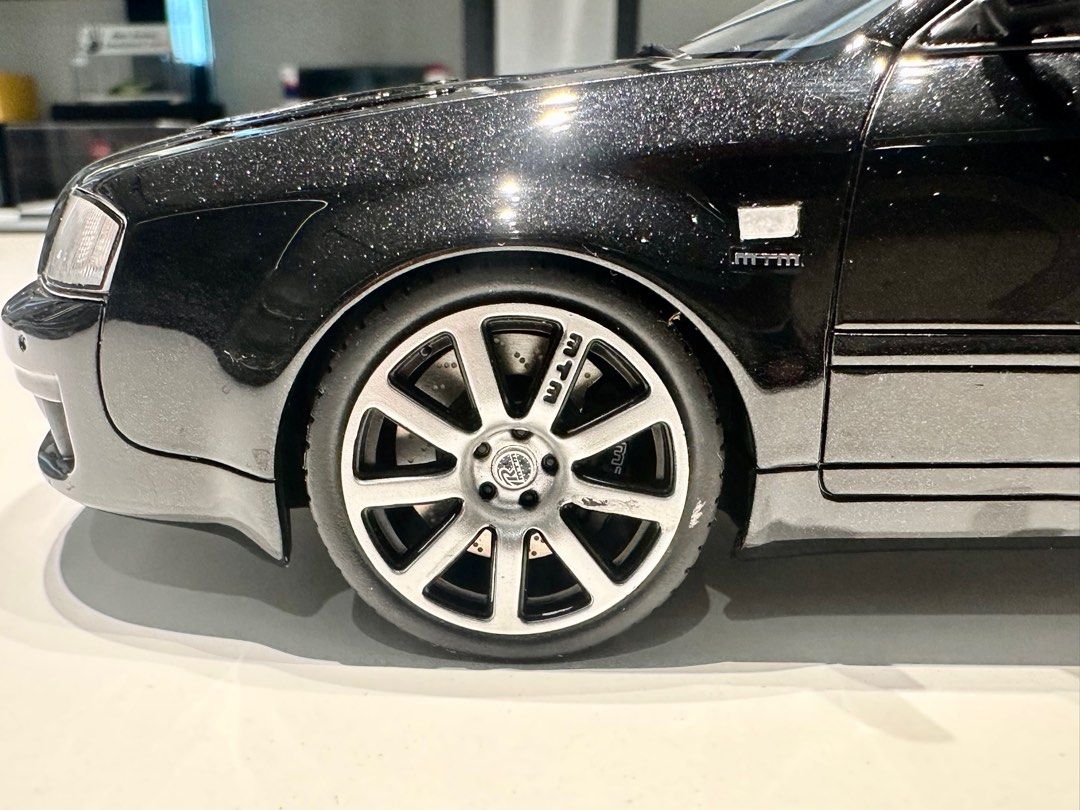 1/18 Otto Mobile Audi RS6 Clubsport MTM in Metallic Black, Hobbies