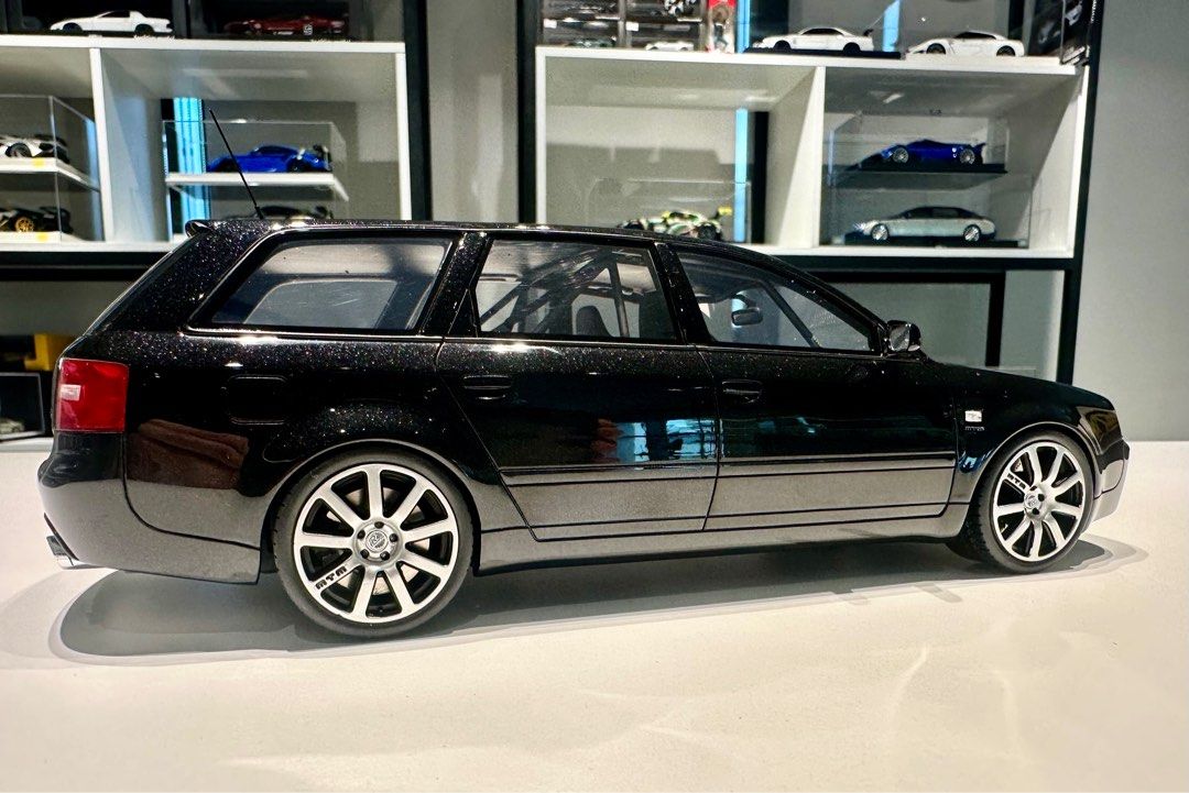 1/18 Otto Mobile Audi RS6 Clubsport MTM in Metallic Black