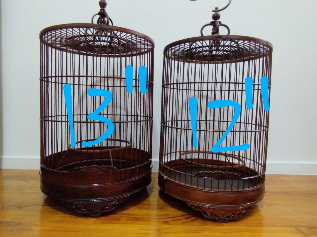 ANTIQUE COPPER VICTORIAN BIRDCAGE BIRD CAGE PET CANARY FINCH NICE