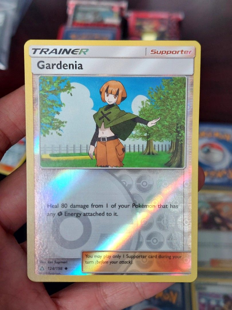 pokemon gardenia card 2018 Pokemon Ultra Prism 149/156 Gardenia Full Art Trainer main image 0
