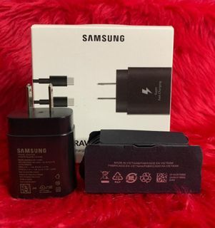 25W SAMSUNG CHARGER TYPE C TO TYPE C ORIGINAL FAST CHARGER