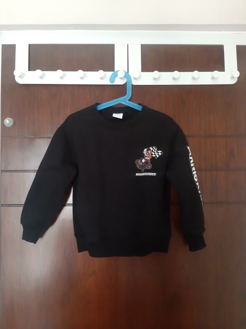 Pcs Original Zara Boys x Super Mario Bross Crewneck, Bayi Anak