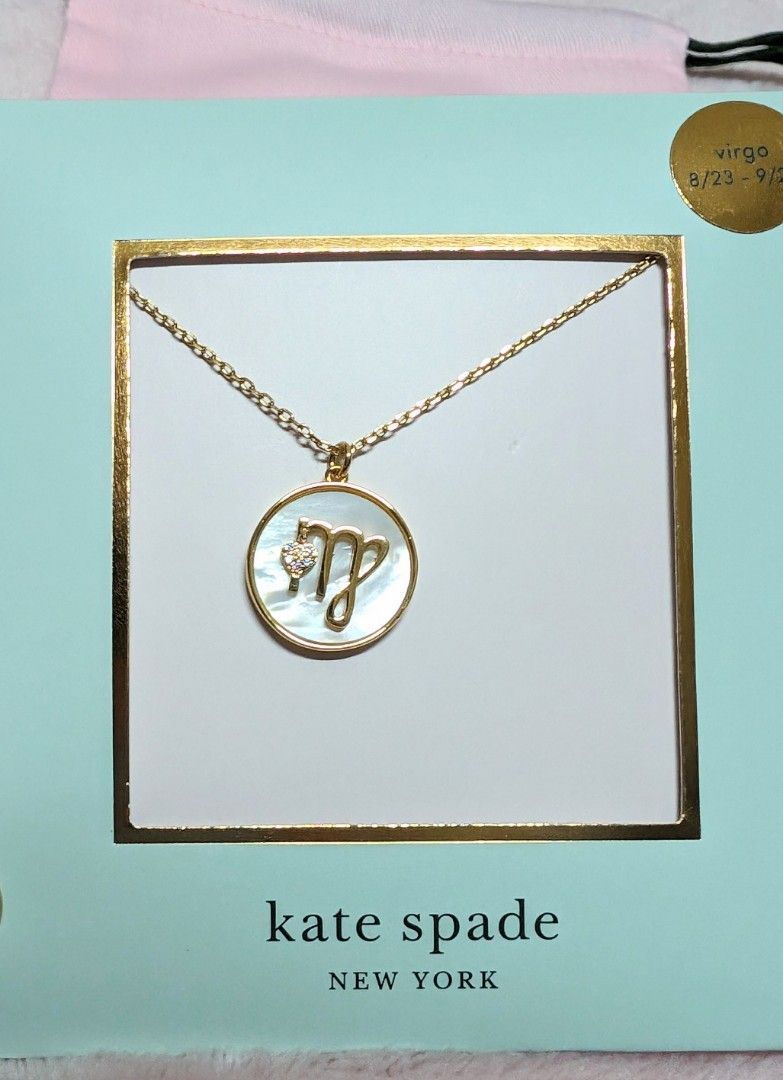 Kate Spade Zodiac Virgo Necklace kate Spade new york