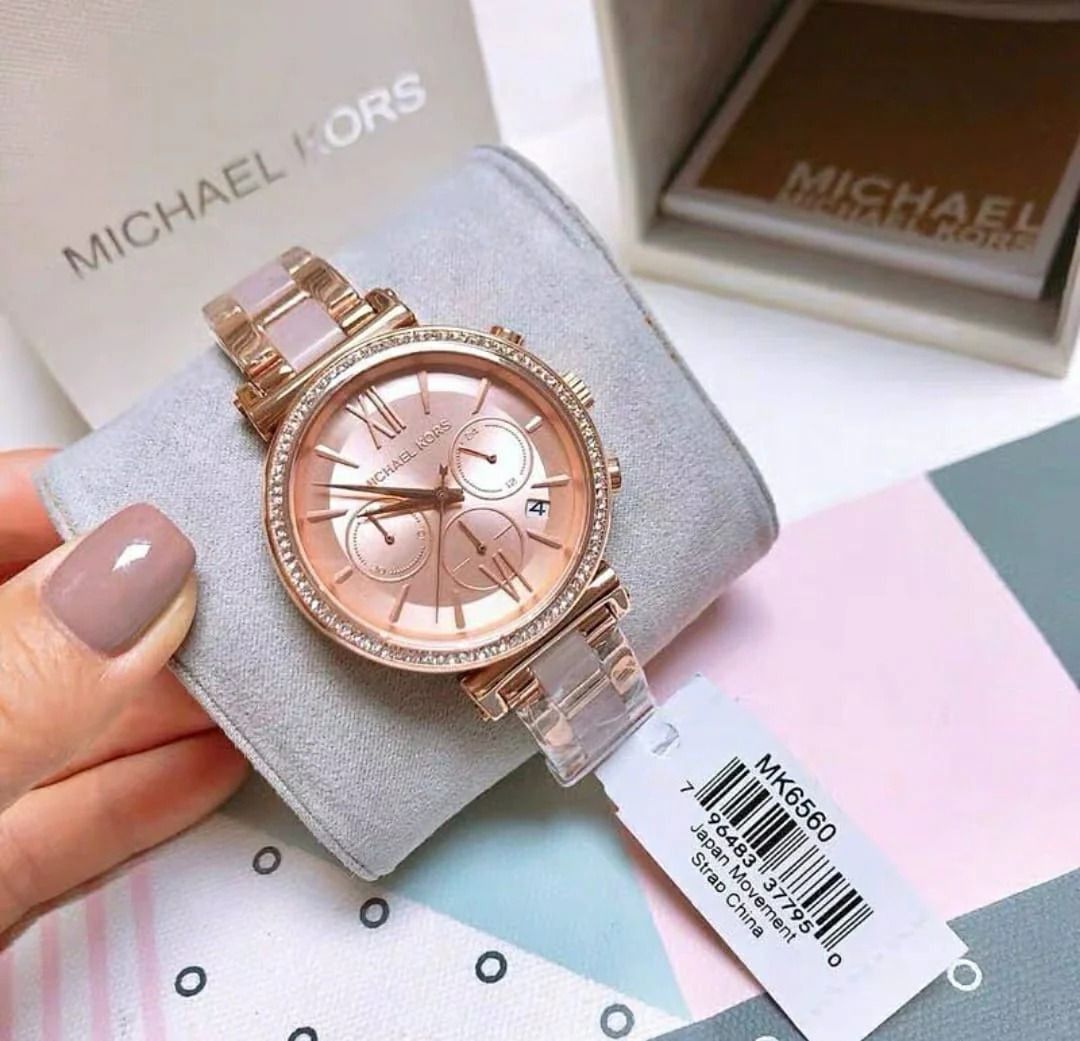 Michael kors sofie watch rose gold store