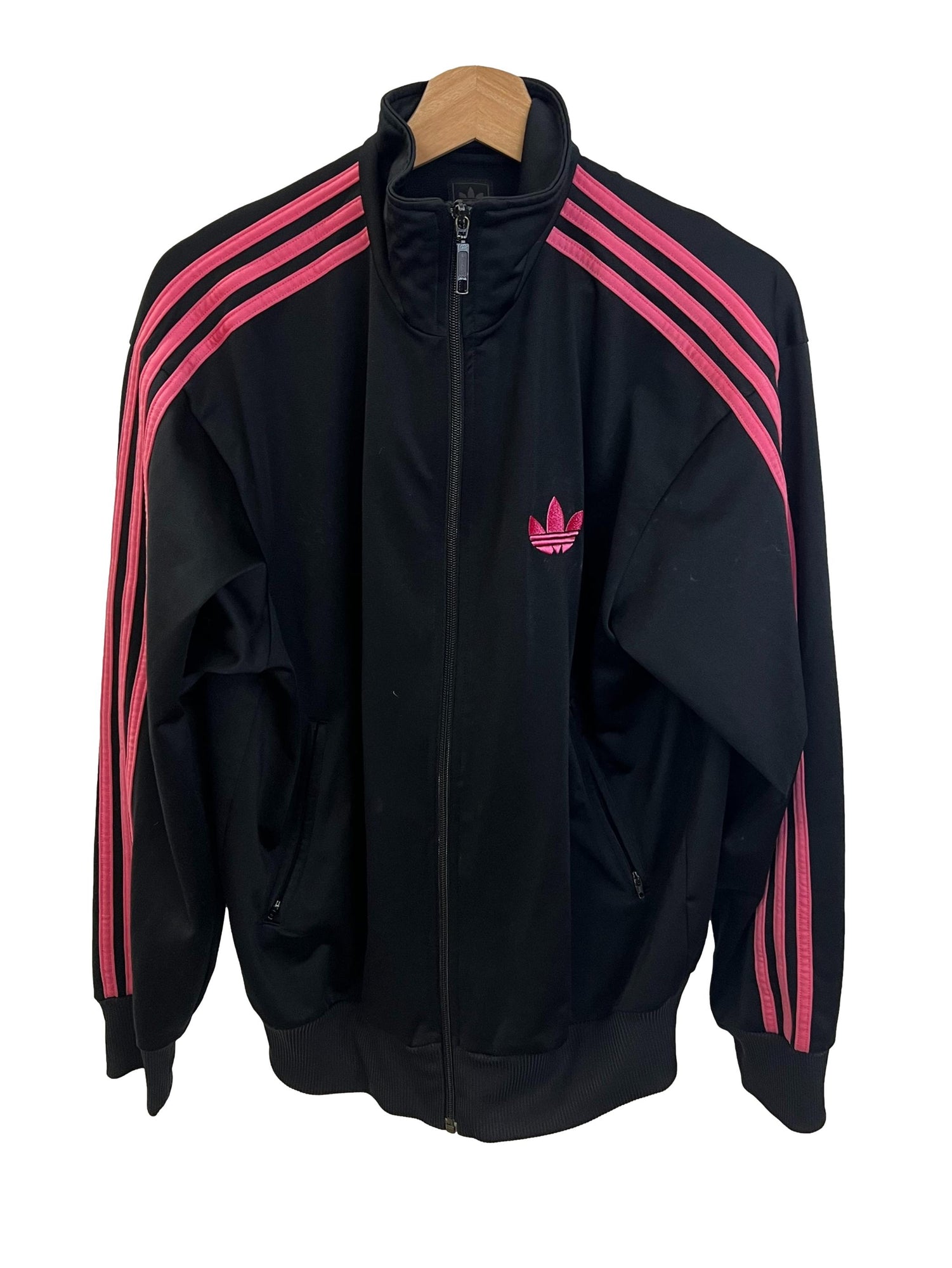 Black adidas pink stripes new arrivals