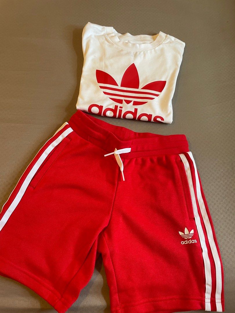 Adidas Dress Unisex Red Colour 7 8 years old