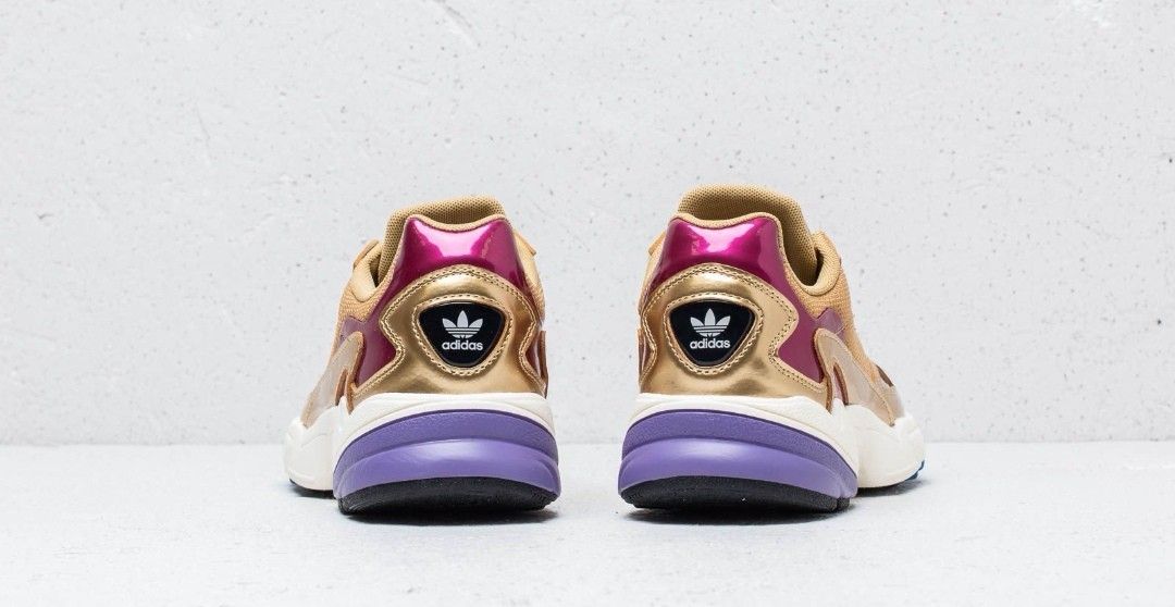 Adidas falcon gold hot sale metallic