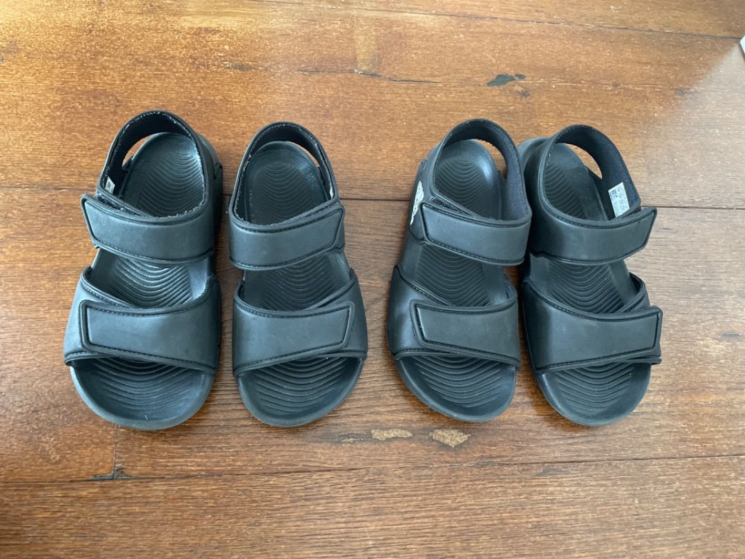 Adilette kids best sale