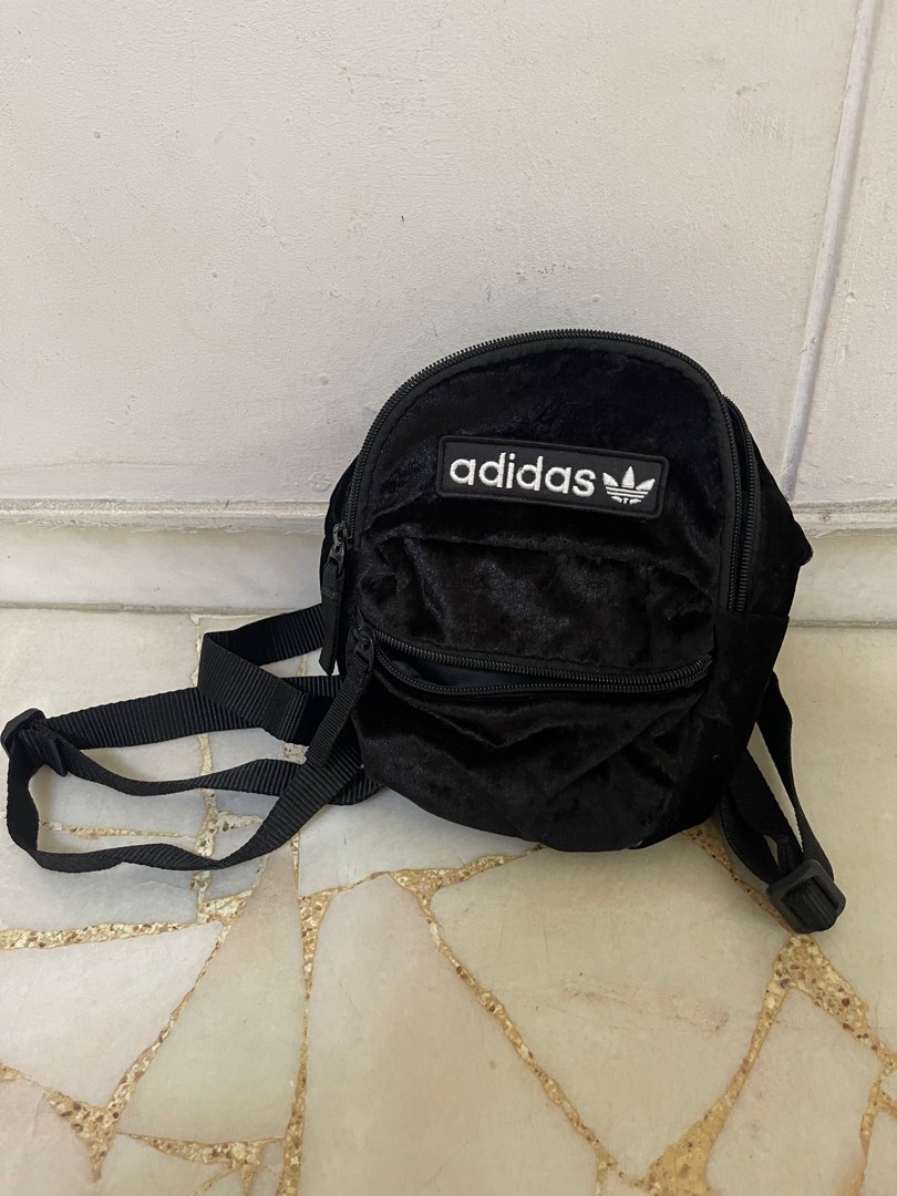 Adidas velvet mini on sale backpack