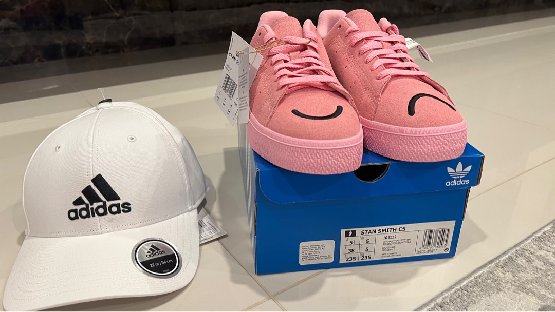 Adidas Stan Smith Cap Women s Fashion Footwear Sneakers on