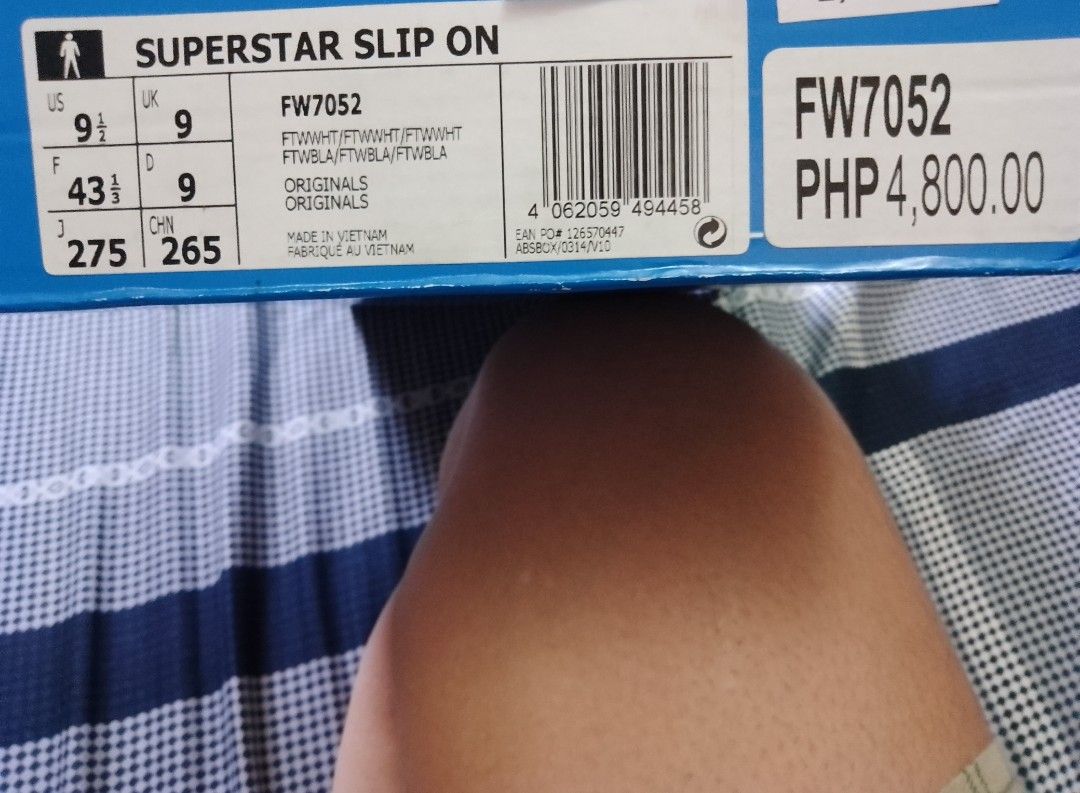 Adidas Superstar Slip on Brand New Men s Fashion Footwear
