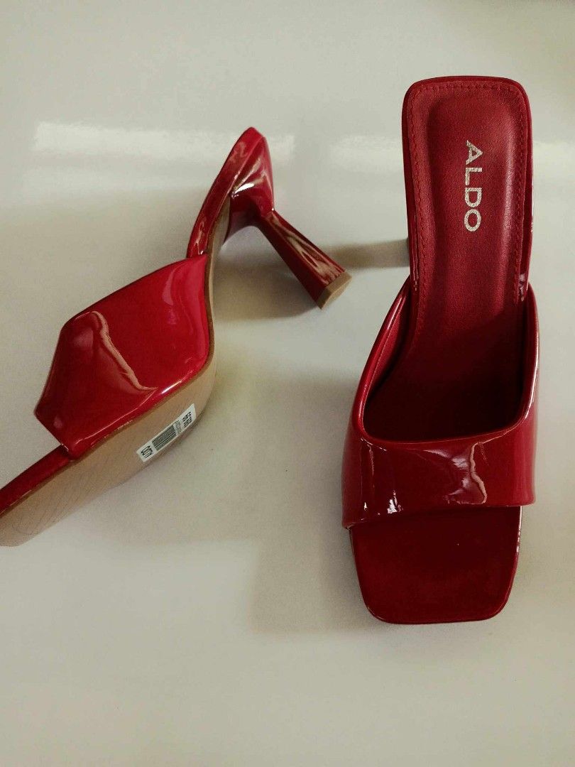 aldo heels with rhinestones