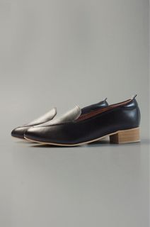Andante Modern Loafers in Black