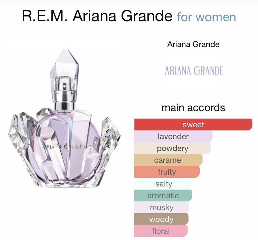 Ariana Grande REM perfume Beauty Personal Care Fragrance