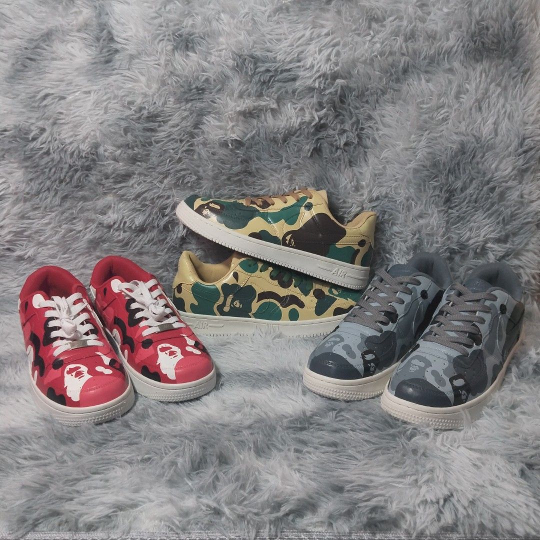 Custom store converse bape