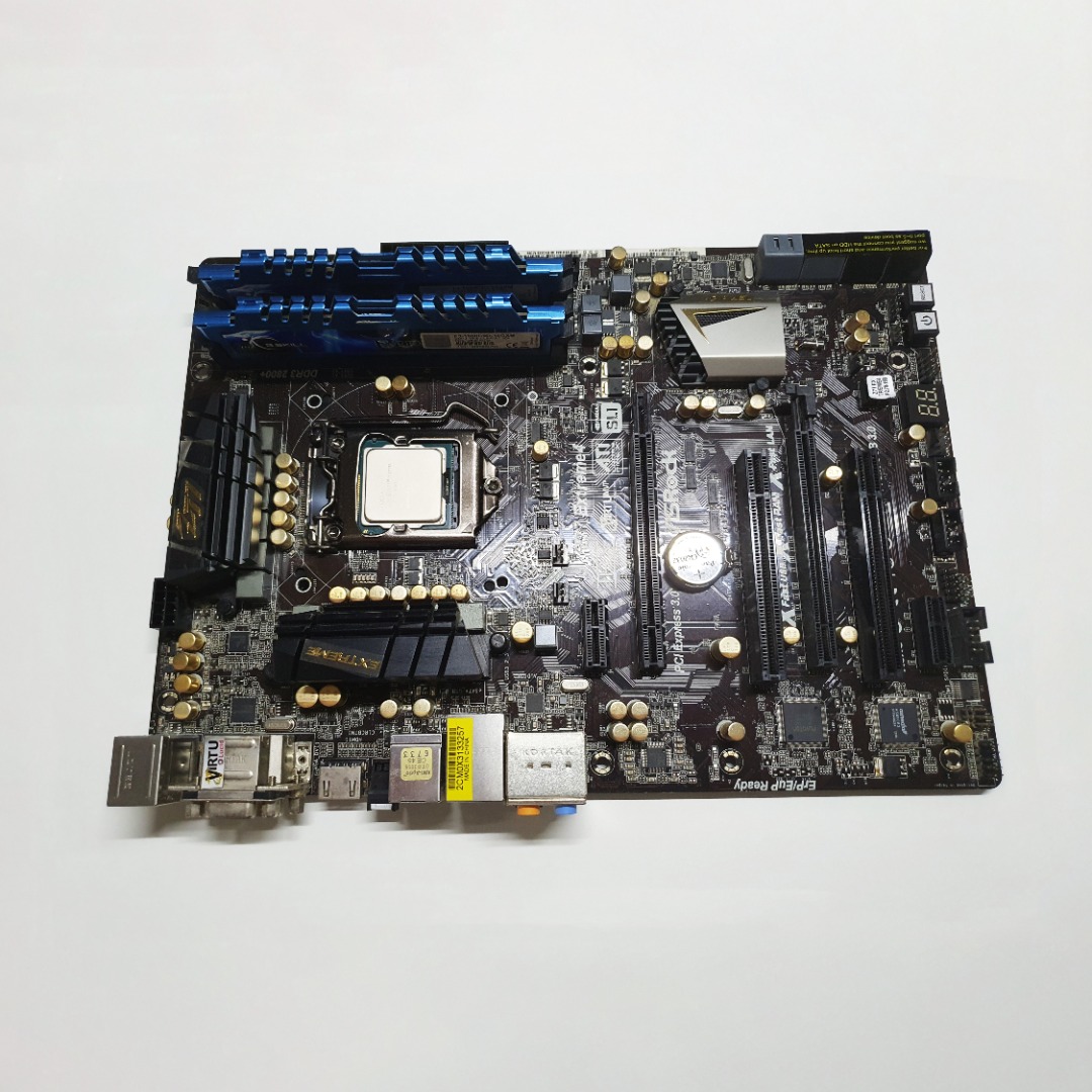 i7 3770k メモリddr3 16gb ASRock Z77 PRO4 - PCパーツ