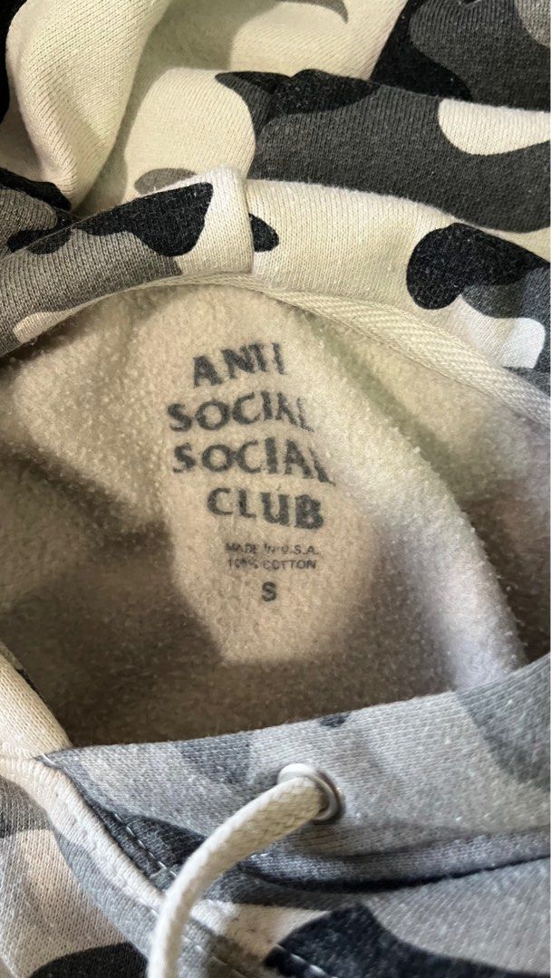 ASSC Camo Hoodie Pink Lettering