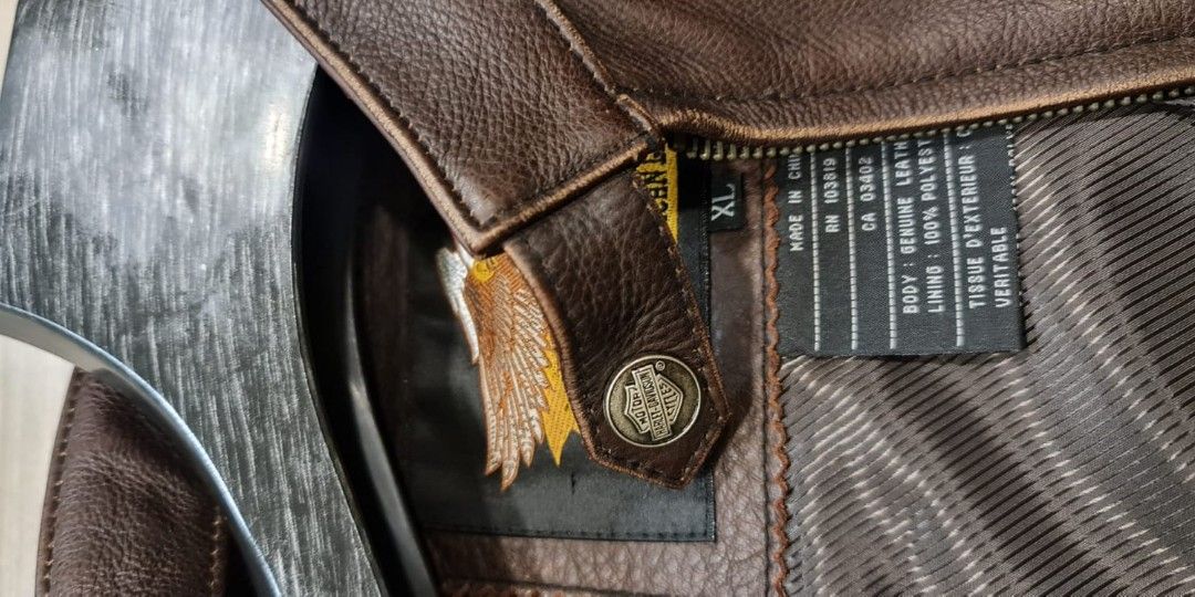 Genuine leather harley davidson jackets online