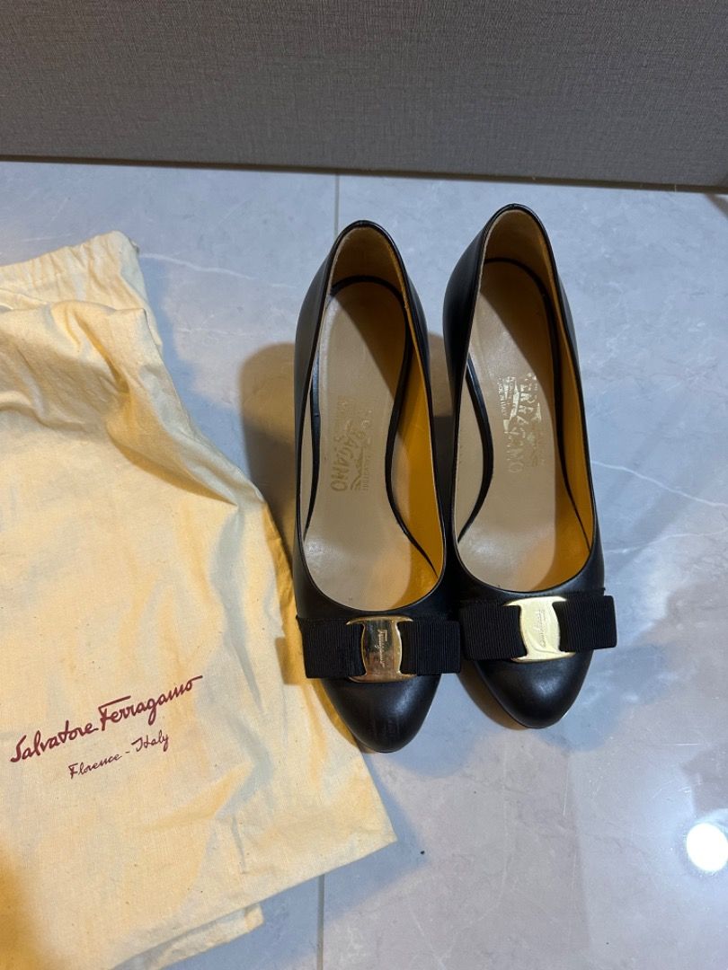 authentic salvatore ferragamo heels, Women's Fashion, Footwear, Heels on  Carousell
