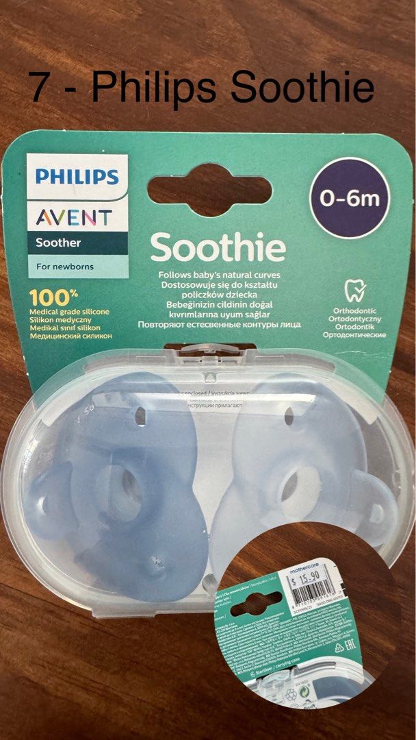 Philips avent soothie pacifier mothercare sales