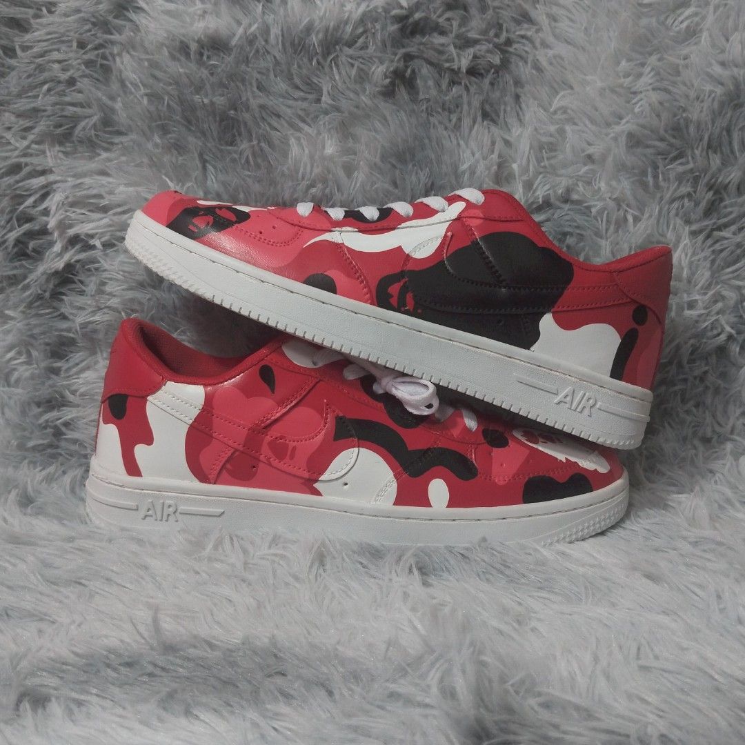 Custom converse bape hot sale