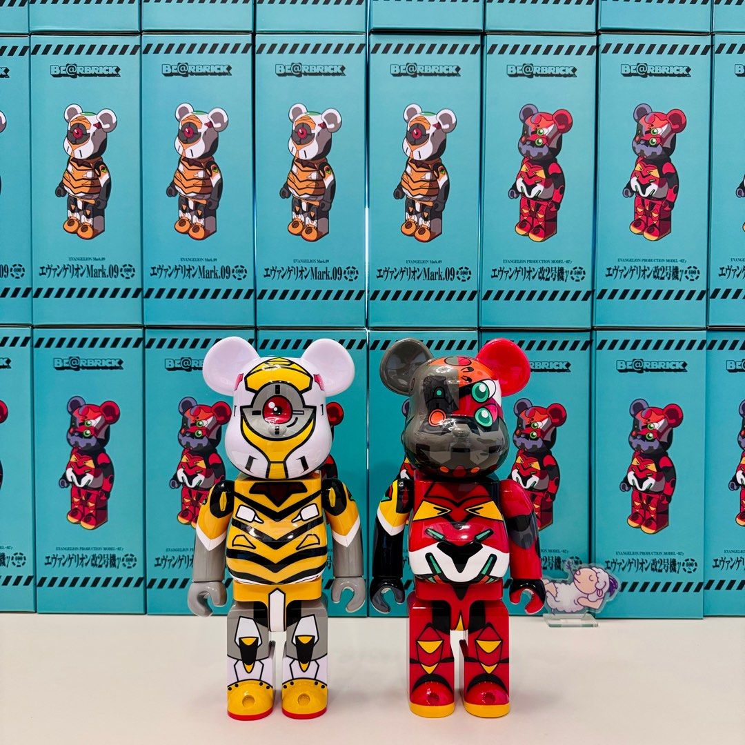 メディコムトイ ベアブリック エヴァンゲリオン2号機 400%