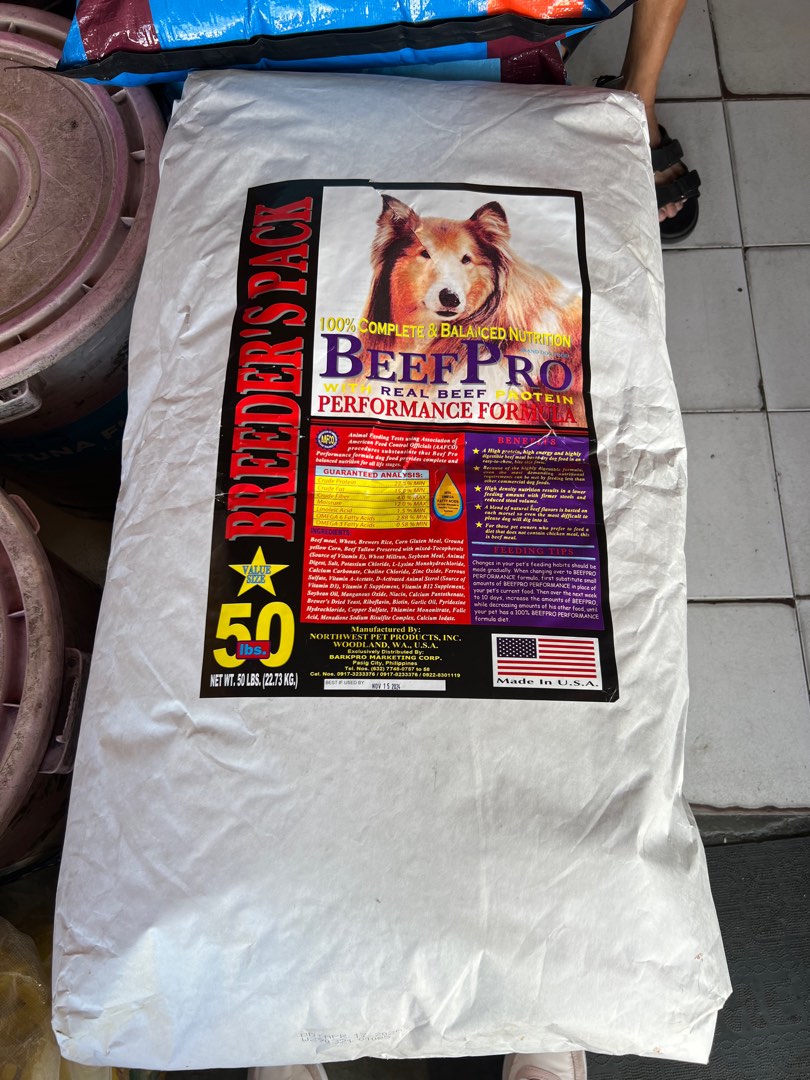 Beef pro puppy 1 sack price sales