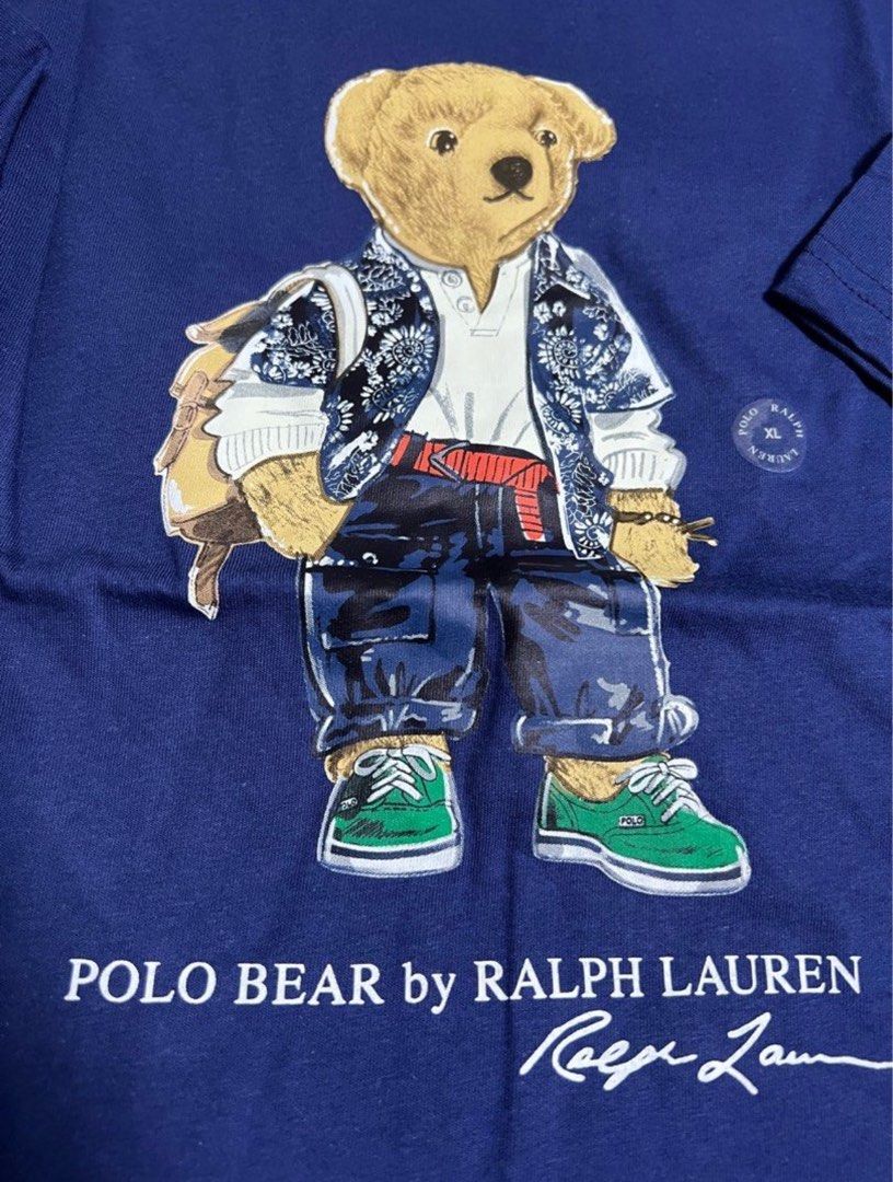 Big Boys size: XL) Polo Ralph Lauren Polo Bear T-shirt, 兒童＆孕婦