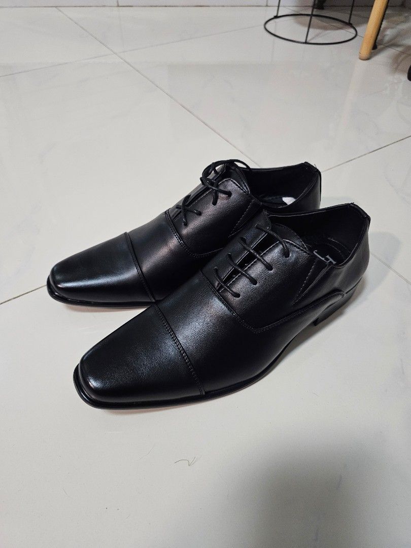 White and discount black dress shoes