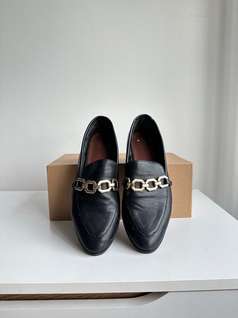 H&m patent loafers discount