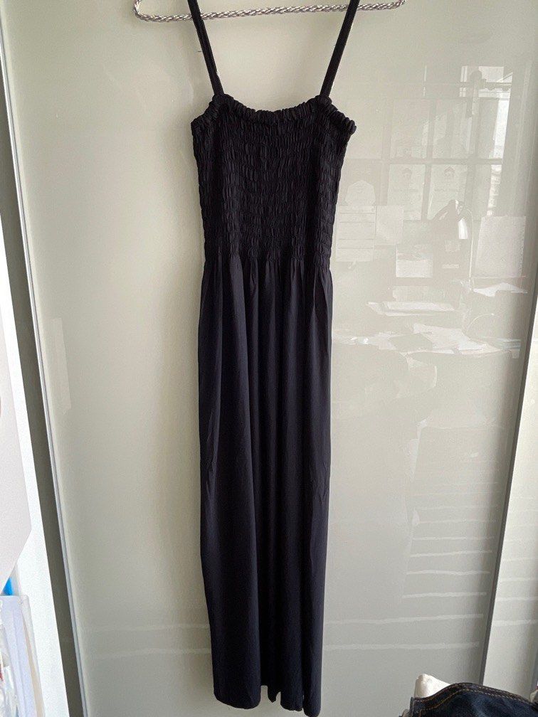 Used Once! Or Brand New- Black Maxi Dress with side slit from Bali ...