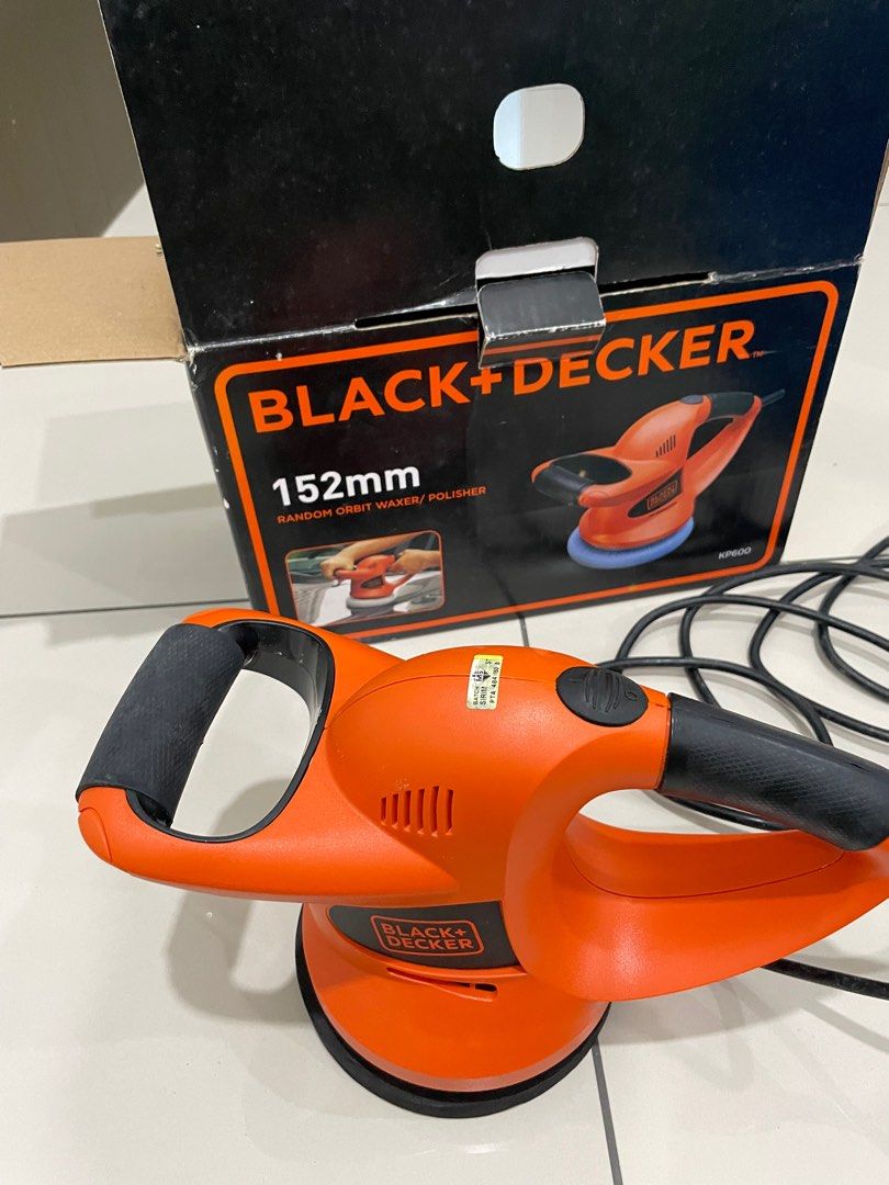 Black & Decker 152mm Random Orbit Waxer/Polisher KP600 – AHPI