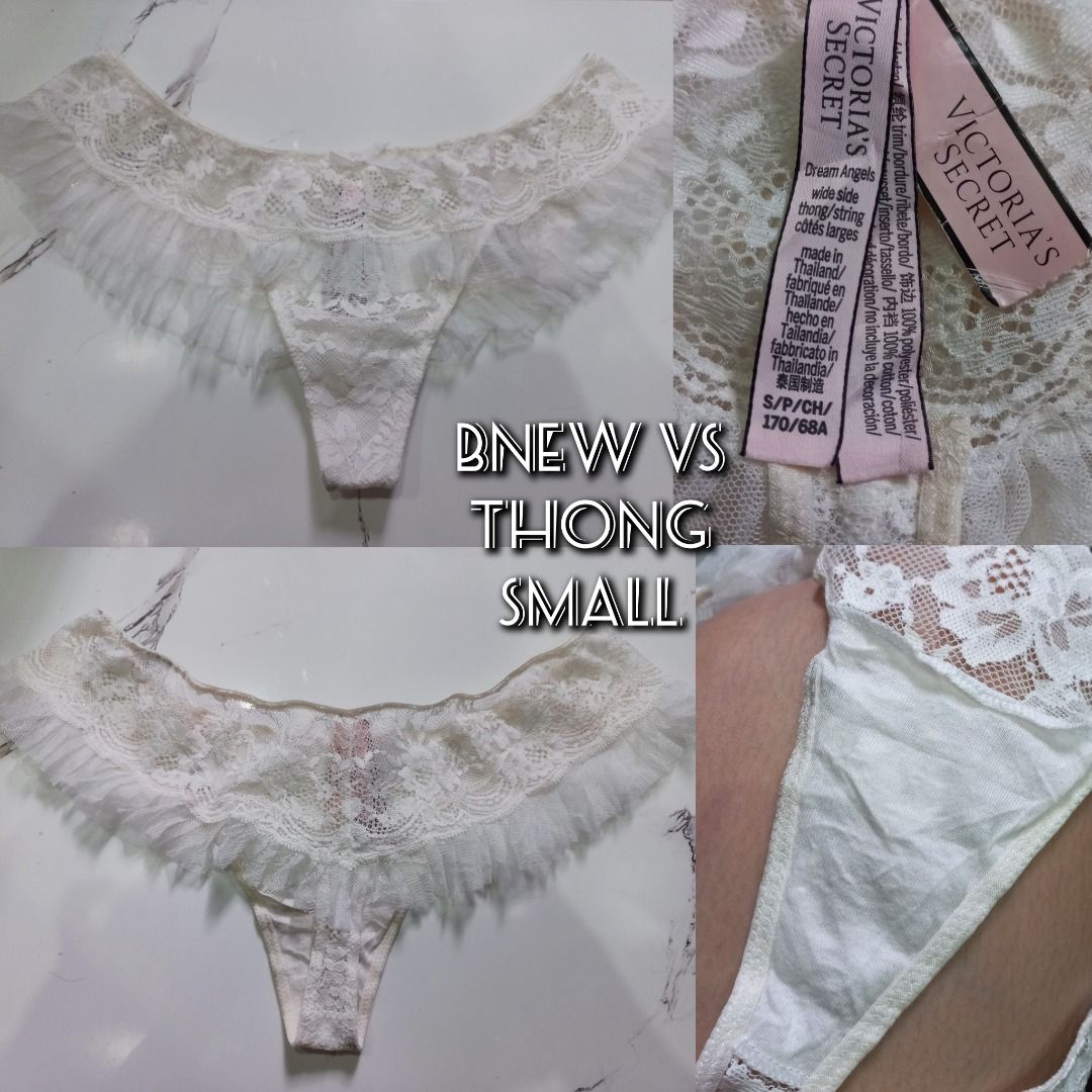Victoria Secret Lace push up thong set, Women's Fashion, New Undergarments  & Loungewear on Carousell