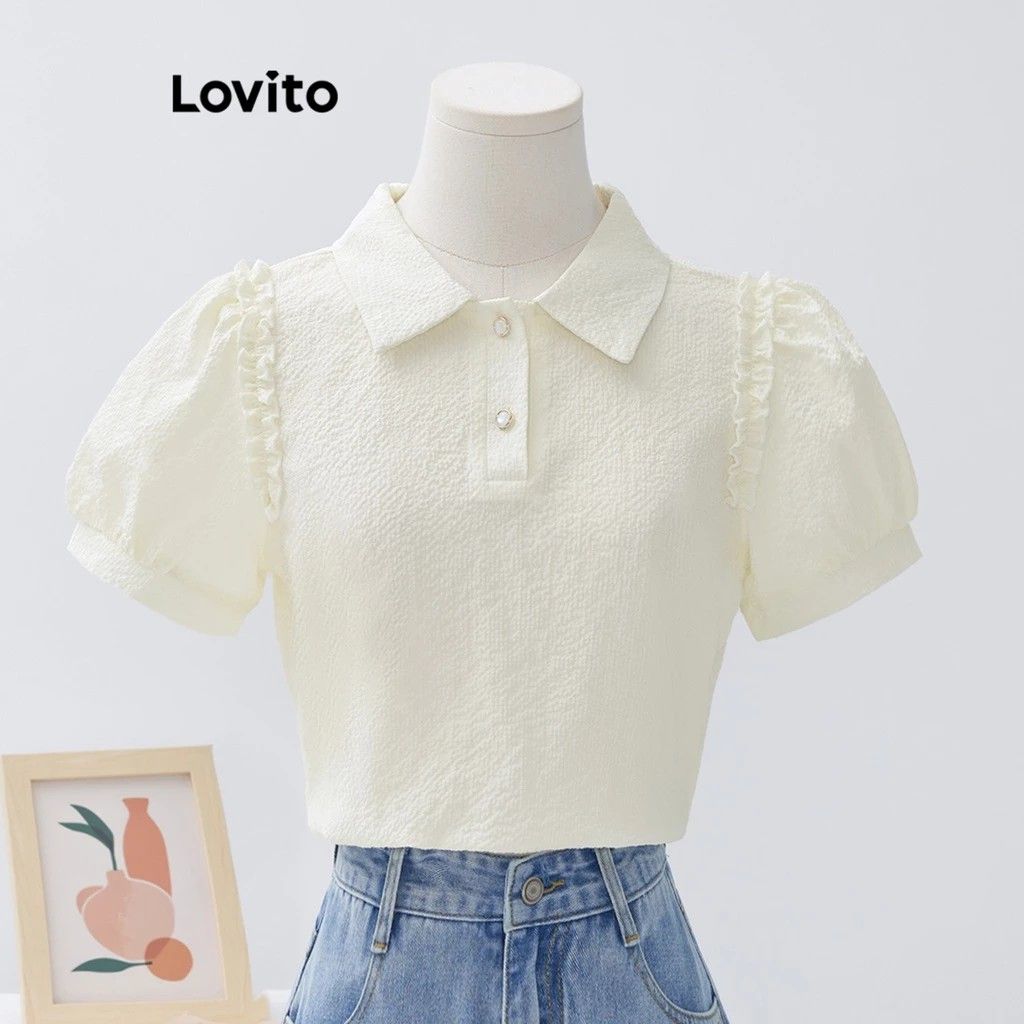 White casual blouse hot sale