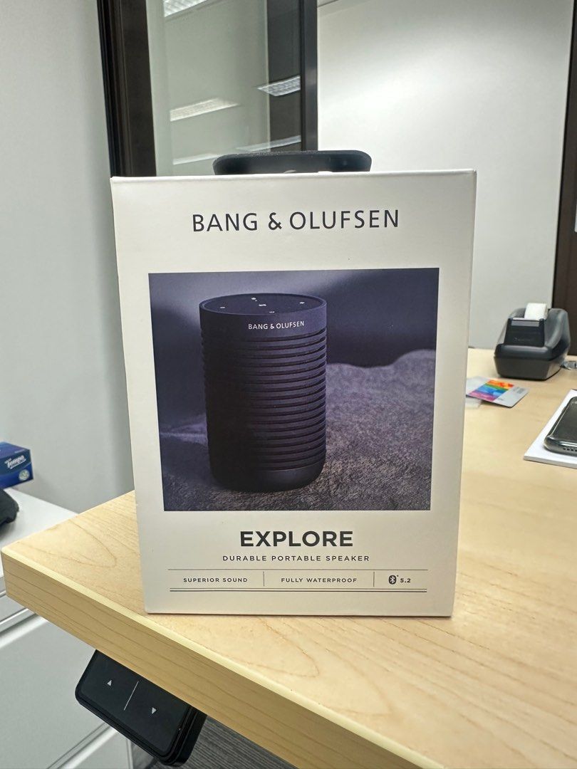 B&O Bang & Olufsen Explore Speakers Navy Blue, 音響器材, Soundbar