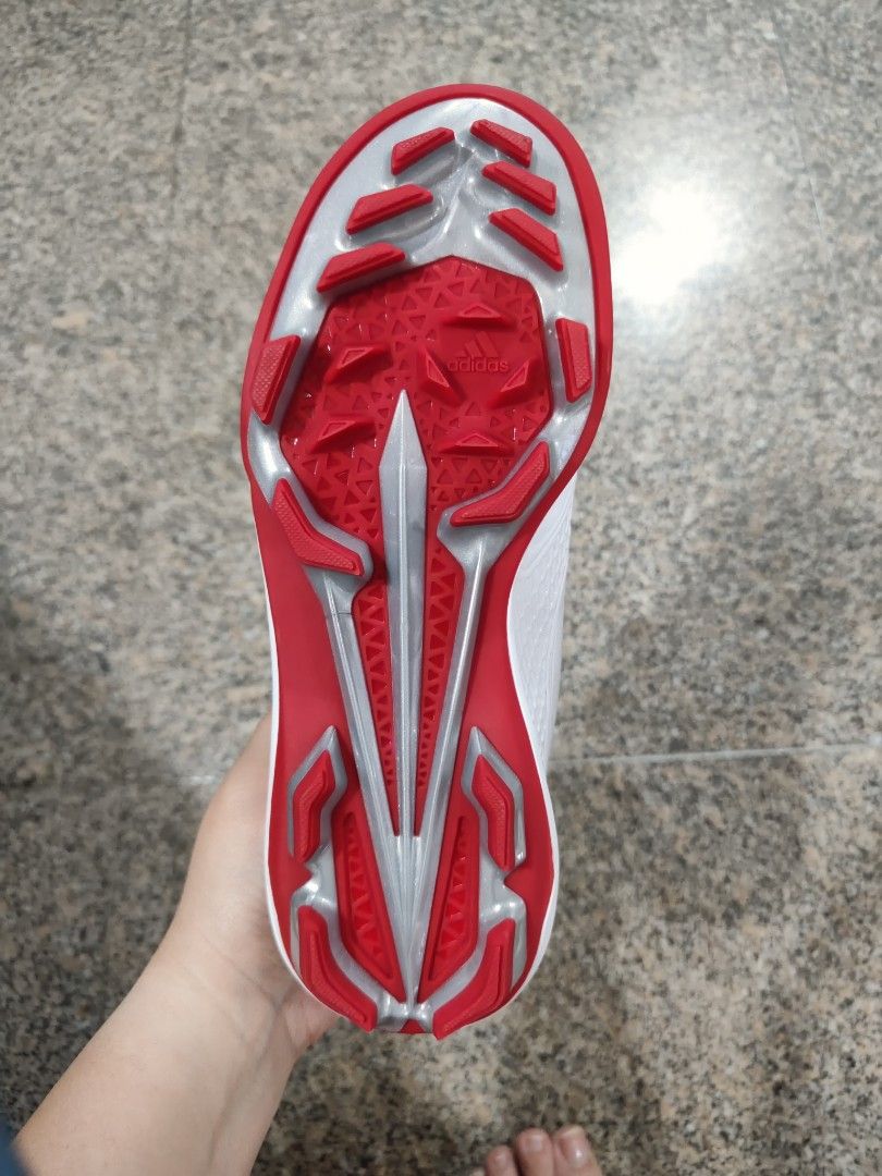 Red shop baseball shoes