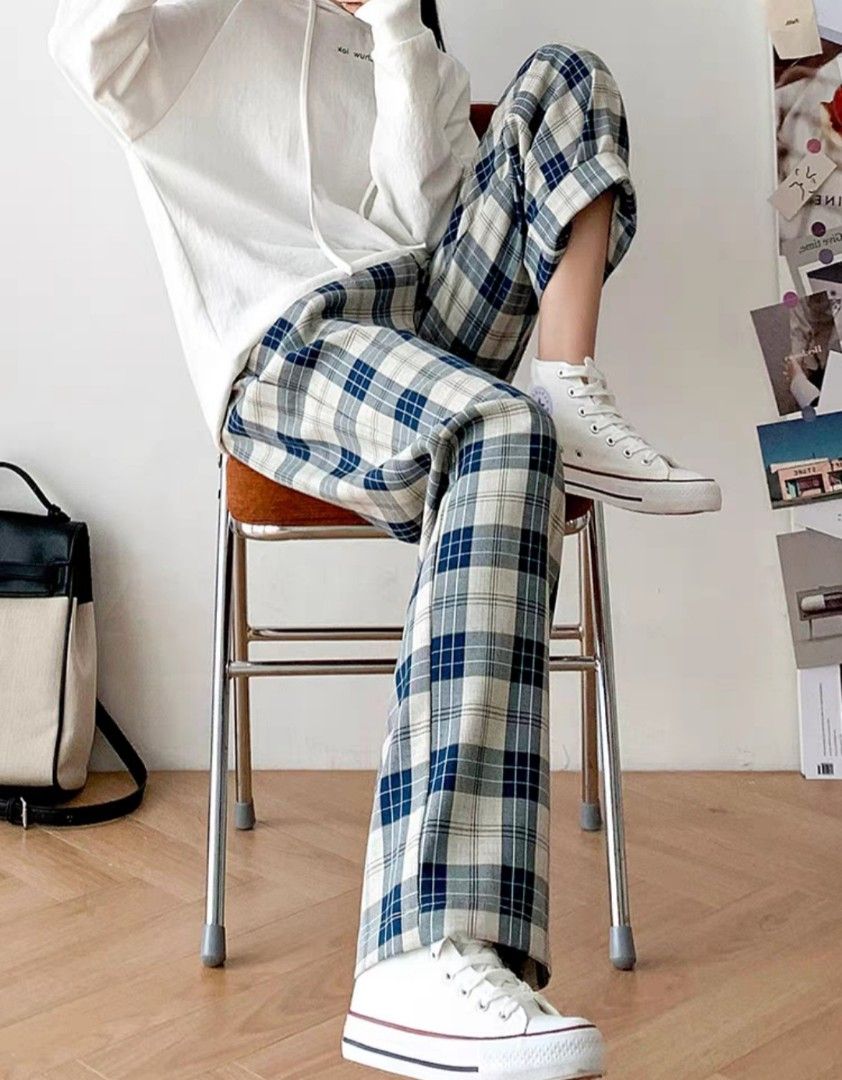 Checkered slacks shop